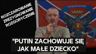 Rozczarowany i smutny Igor Girkin mówi o sytuacji wojskowo-politycznej w Rosji. Monolog Piwniczny