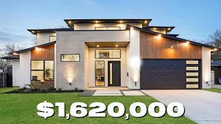 TOUR A $1.6M Ultra Modern House In Dallas TX | Texas Real Estate | Dallas Realtor| Midway Hollow