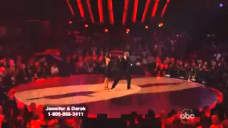 Jennifer Grey and Derek Hough Dancing with the stars WK 4 Argentine Tango