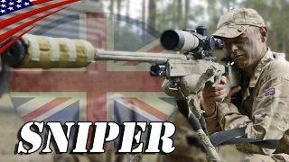 British Sniper : L115A3 (Arctic Warfare) Sniper Rifle & Ghillie Suit