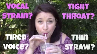 FREE YOUR VOICE by Singing into a Straw