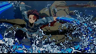 Demon Slayer - Kimetsu no Yaiba: The Hinokami Chronicles -  All Bosses with Cutscenes and Ending