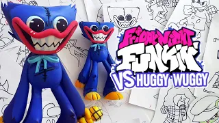 Friday Night Funkin' VS Huggy Wuggy ✋ Poppy Playtime with clay | AIR snow🔥