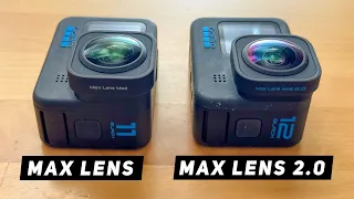 GoPro Max Lens 2.0 VS Original Comparison - GoPro Tip 710 | MicBergsma