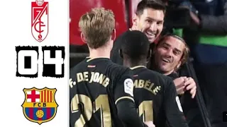 Granada vs Barcelona 0-4 All Goals & Highlights 2020