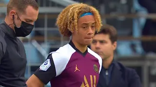 17 Years Old Xavi Simons Ligue Debut for PSG 10/04/2021