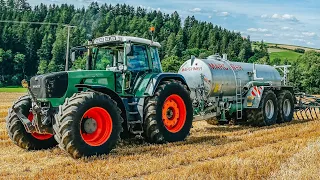 Testeinsatz für den neuen Fendt 924! Jonas @Let´s Drive 924 Vario mit Marchner Güllefass Teil 1