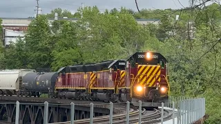 Push & pull move action on the SWP Railroad & a couple CSX trains in Connellsville PA!