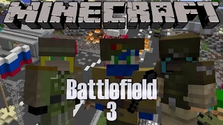 Если бы Фрост Попал в Battlefield 3  — Minecraft Machinima