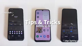 tips & tricks samsung A24 📱