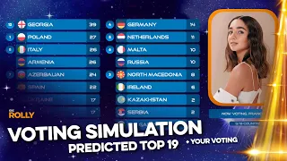 Junior Eurovision 2021 | Voting Simulation - Predicted Top 19 + YOUR Voting