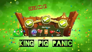 Angry Birds 2. King Pig Panic today. 2022/08/01.