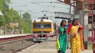 New Model with New Fresh Colour (Bandel-Katwa) Local Train || Indian Railways