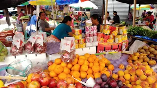 mercado de almolonga/las frutas mas grandes del mundo/Guatemala