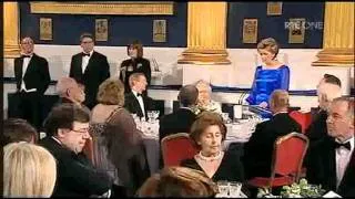President of Ireland Mary McAleese speech at the Irish State Banquet for Queen Elizabeth II