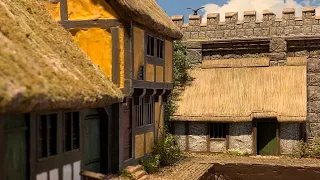 Medieval Wall Street Diorama