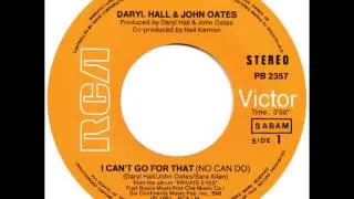 Daryl Hall & John Oates - I Can't Go For That (Dj ''S'' Rework)