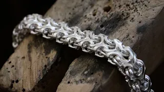 Silver Bracelet | dynamisjewelry.com | RAMSES weaving