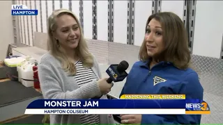 Monster Jam is at Hampton Coliseum