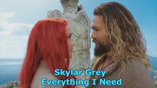 Skylar Grey - Everything I Need - Aquaman and Mera love scenes