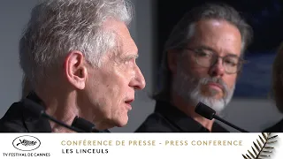 THE SHROUDS – Press conference – English – Cannes 2024