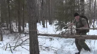 Обустройство стоянки. Приспособление для заготовки дров.