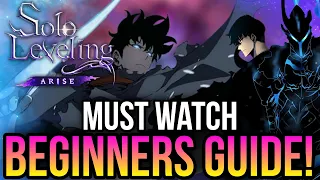 Solo Leveling Arise - Watch This Important Beginners Guide! *Global Guide*