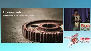 RustConf 2017 - Opening Keynote: Make Productivity a Core Value of Rust