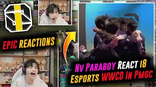 Nv Paraboy Reaction On i8 Esports COMEBACK in Pmgc 😱🥵 Pmgc 2022 Best I8 Esports Moment 💥🔥