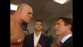 WWE Monday Night Raw - Kane & Shane McMahon Backstage Segment (2008-09-22)