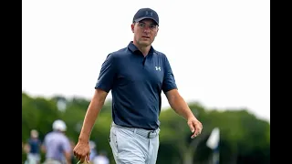 Jordan Spieth says he enjoyed having the gallery follow him on Day 1 of The CJ Cup Byron Nelson #g2l