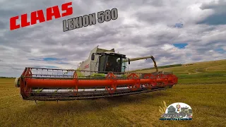 Claas Lexion 580!Начинакм убирать озимую пшеницу/Start harvest winter wheat