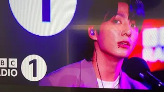 Jung Kook - 'Let There Be Love' in the Live Lounge Reaction
