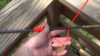 Bow Setup & Tuning (5) -- Tying Technique for Serving, Peeps, and Drop-Away Rests