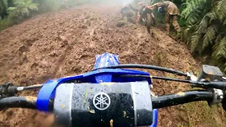 YZ250x vs the mud at Waikawau