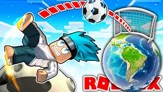 PUOI FARE GOAL dallo SPAZIO su ROBLOX ITA!! Goal Kick Simulator