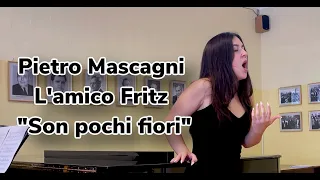 Альбіна Голенач Pietro Mascagni - L'amico Fritz "Son pochi fiori"