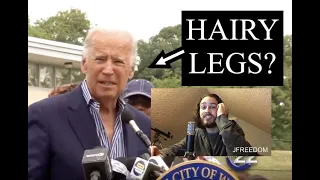 Joe Biden has Hairy Legs???