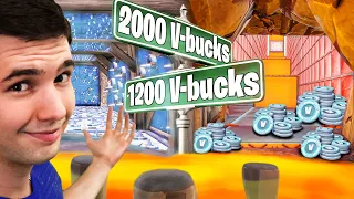 A V-bucks Barlang Kihívás!