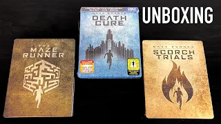 Maze Runner: The Death Cure Steelbook Unboxing