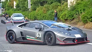 【大黒PA】スーパーカー加速サウンド／Supercars sound in Japan. HuracanTrofeo, AventadorSV, GT3RS, Dino, and more‼️