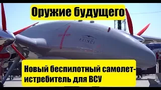 Оружие будущего: показали новый беспилотный самолет-истребитель для ВСУ