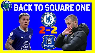 WE BOTTLE IT AGAIN! CHELSEA 2-2 EVERTON | POTTER OR PLAYERS TO BLAME? REVIEW/REACTION