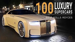 100 LUXURY Rolls Royces that will Blow your MIND! #rollsroyce #car #conceptcar