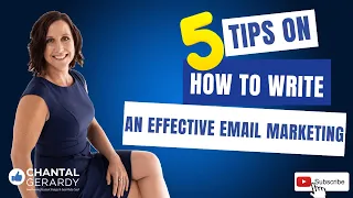 5 Tips on How to Write an Effective Email Marketing - Email Strategy 2022