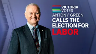 Antony Green calls 2022 Victorian election for the Labor Party | ABC News