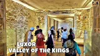 Valley of the Kings Walking Tour: Journey into the Ancient Kingdom | Luxor, Egypt | 4K