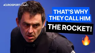 Under One Hour! Ronnie O'Sullivan breezes past James Cahill | Eurosport Snooker