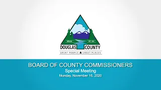 Board of County Commissioners - Special Meeting | November 16, 2020