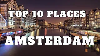 Amsterdam Travel Guide | Top 10 Best Places to Visit in Amsterdam Netherlands  2023 #travel #viral